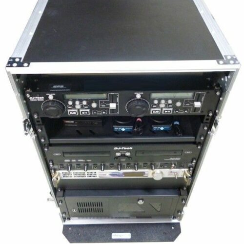 Flight Case Radio Professionnel de 20 unitèes rack