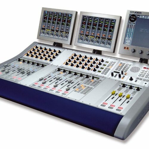 Console de mixage numerique pour Radio et TV