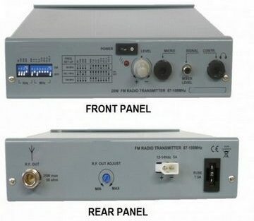 Emetteur Radio FM Portable 87.5 – 108 Mhz