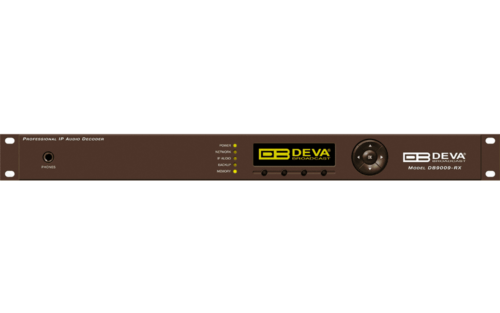 DB9009-TX – Encodeur multi protocole audio sur IP de deuxième génération