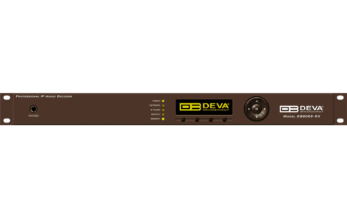 DB90009-RX DEVA Décodeur audio IP