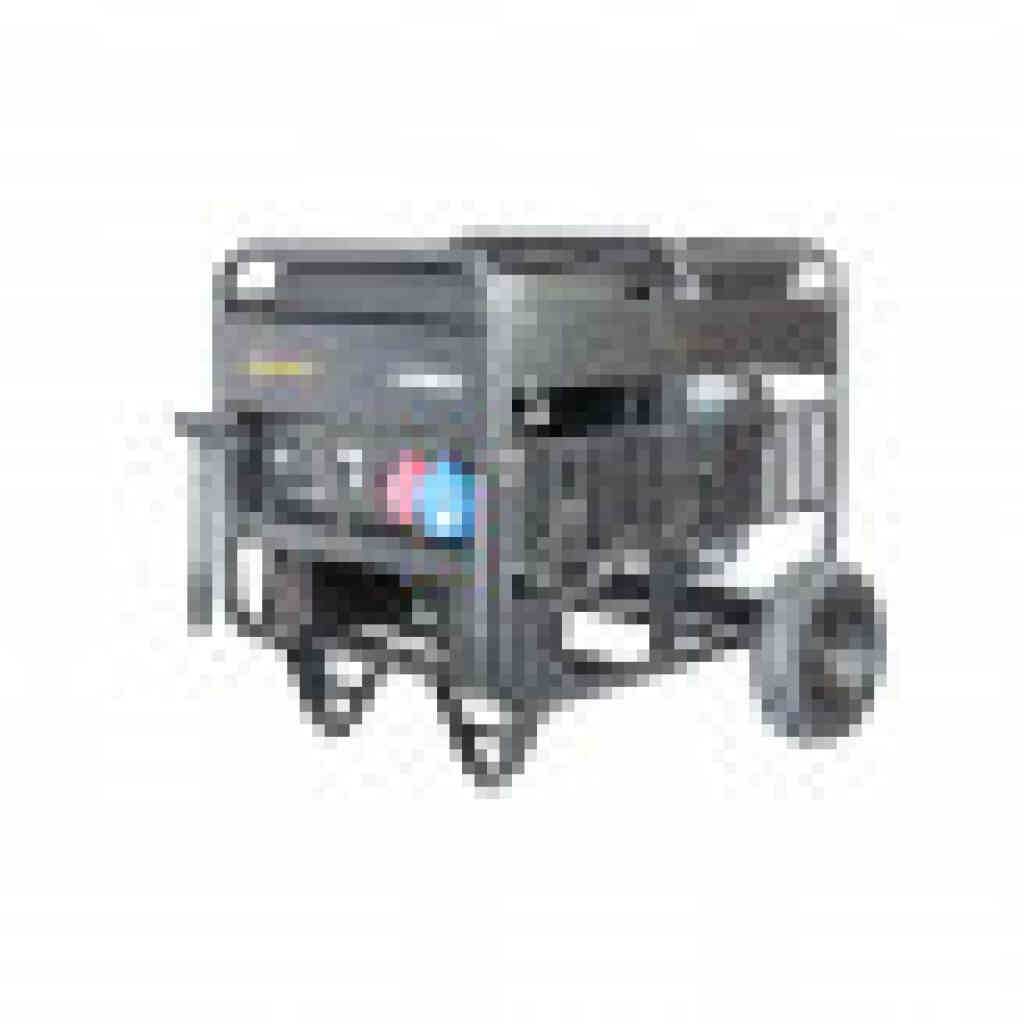 TOTAL Groupe Électrogène Diesel 5 kW Triphasé Démarrage Électrique TP450003