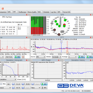 Band scanner 2 DEVA Analyseur et monitoring FM