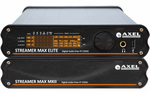 Streamer Max MKII Axel Technology