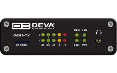 DB91-TX-DEVA Encodeur Audio IP