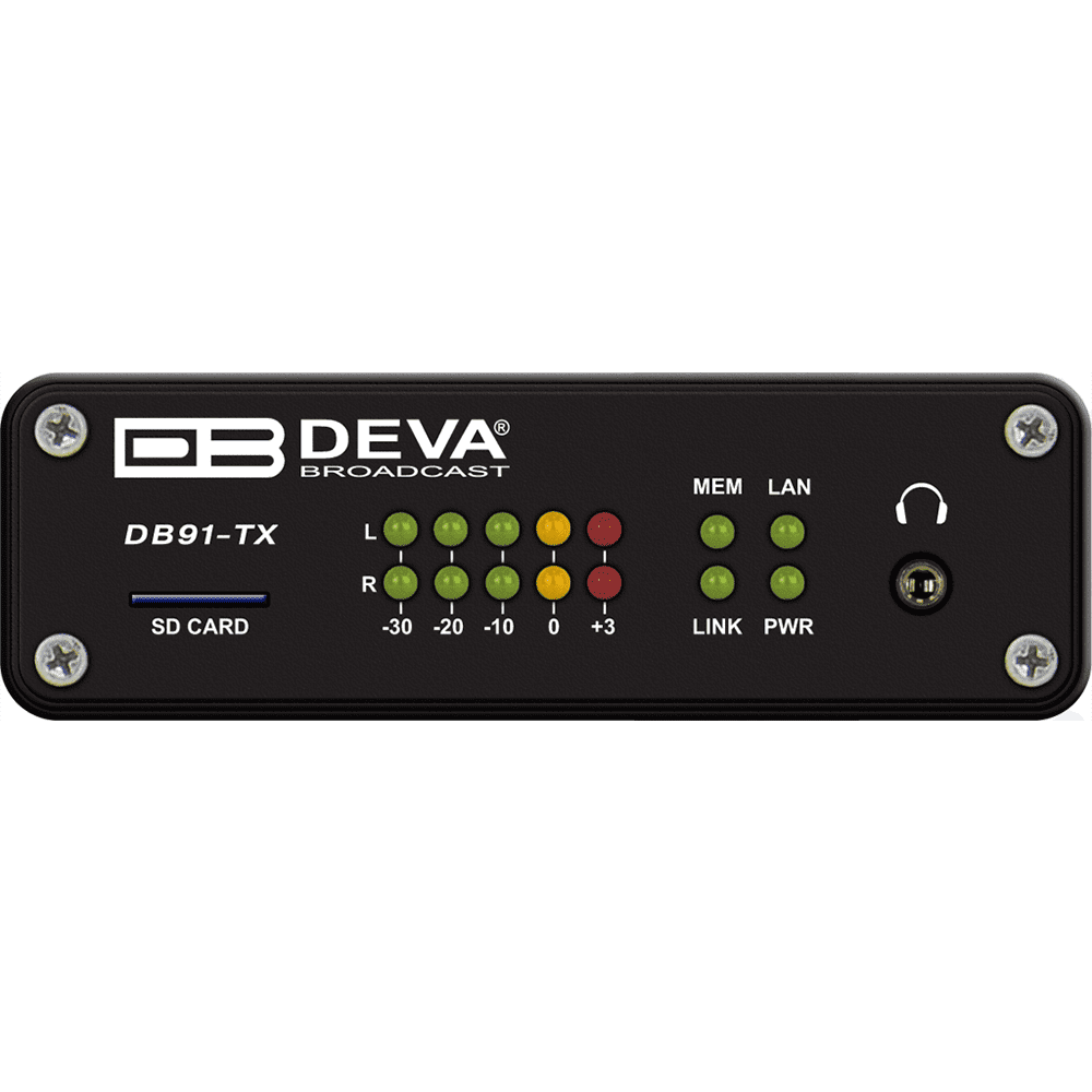 DB91-TX-DEVA Encodeur Audio IP