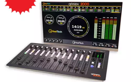 Oxygen 2000 – Console RADIO de diffusion numérique