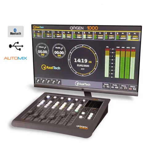 Axel Technology – Oxygen 1000 – Console RADIO de diffusion numérique