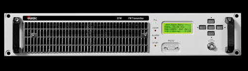 Émetteur Radio FM 1kW Stéréo/MPX EFM1000 Eletec Broadcast